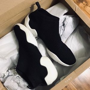 Zara sock knit sneakers